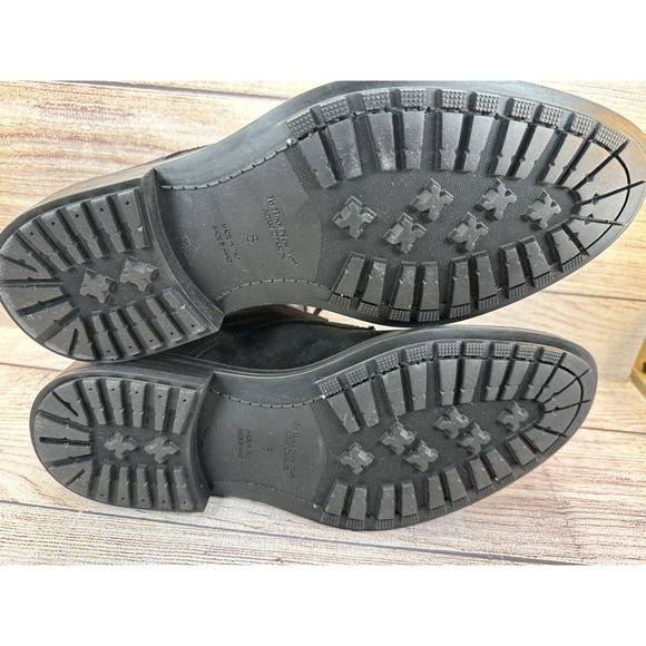 To Boot New York Major Black Suede Chukka Ankle Boots SIze 8 Mens $475 **CLEAN** main image 10